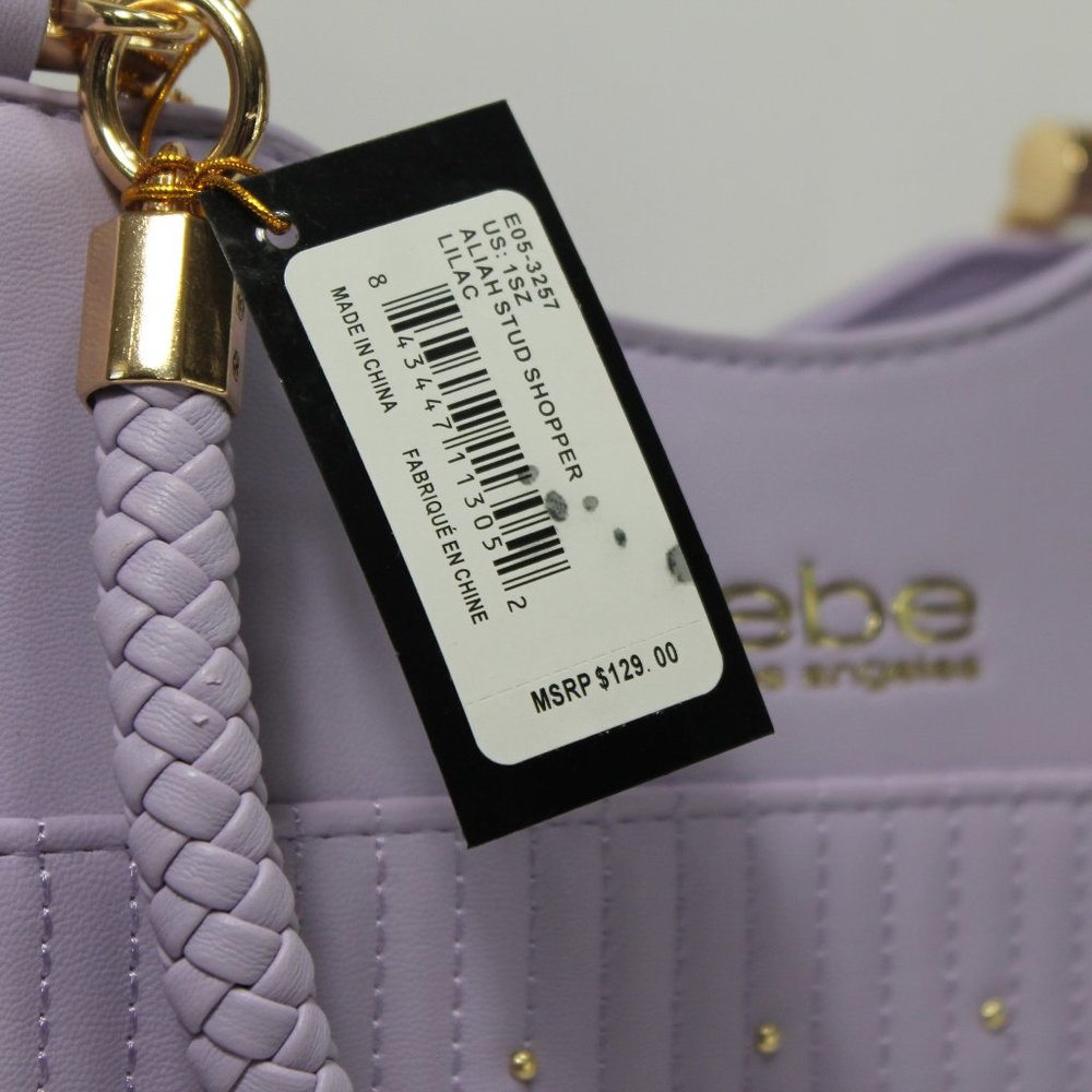 bebe Aliah Stud Shopper Purse - Picture 16 of 16